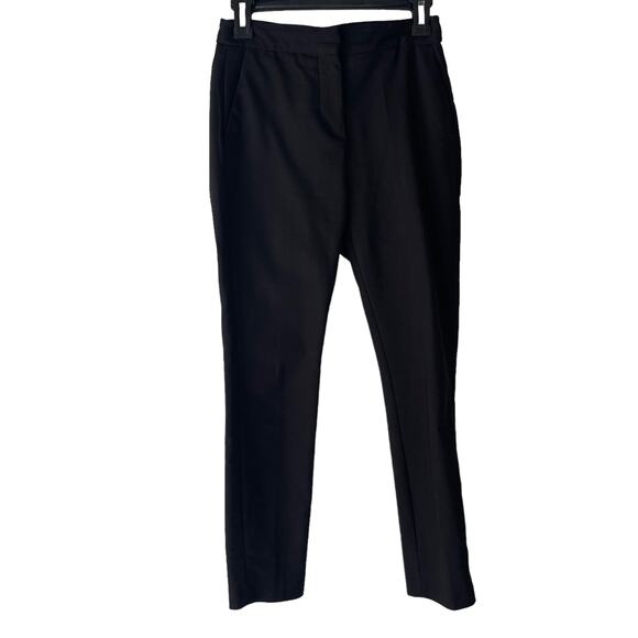 Zara Women's Size 4 Black Tapered Leg Dress Career Pants - Picture 1 of 9